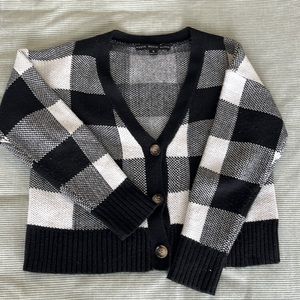 Black and White Sweater